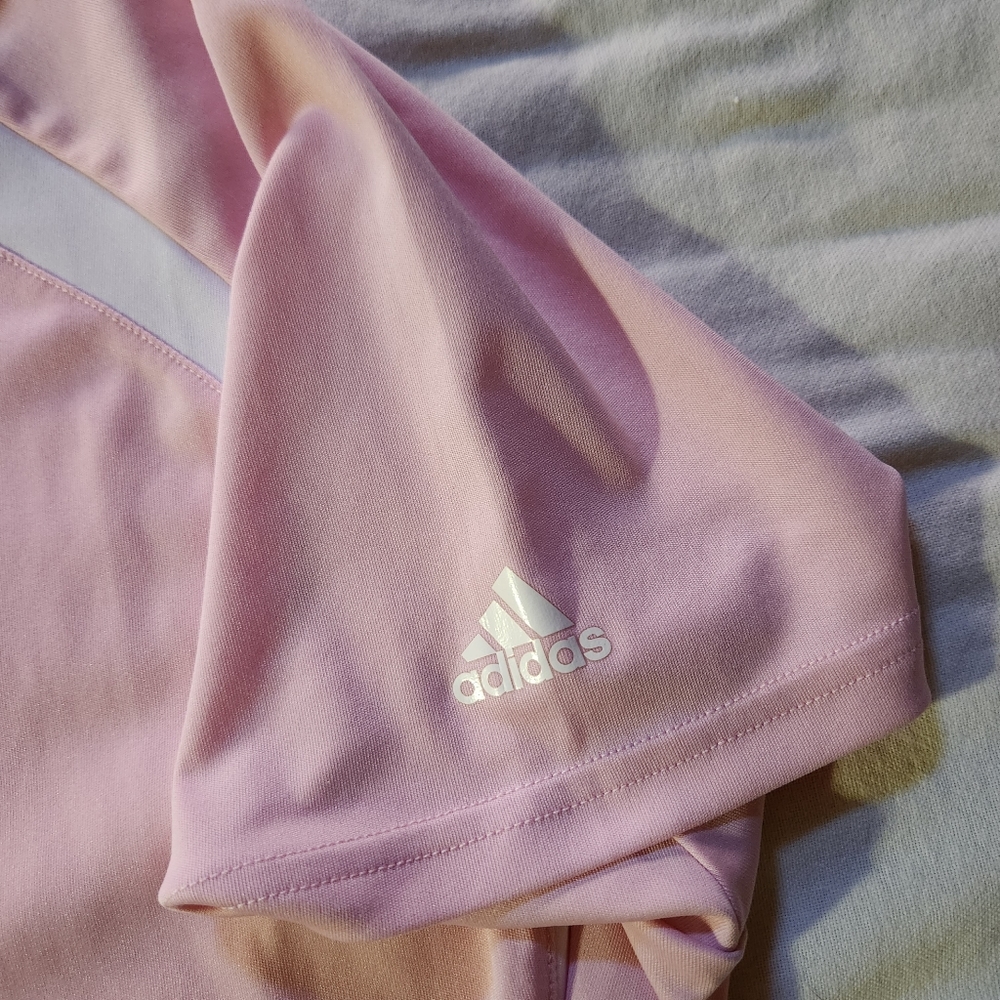 Adidas athletic shirt.  Size L.  Excellent condition. - Picture 3 of 7